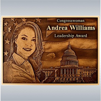 Bronze Plaque 20"x16"